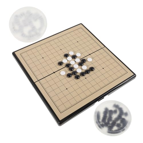 LRXIYODE Magnetisches Go Einer Reihe schachset mit Standardbrett Magnetische Spielsteine für Anfänger Tragbares Leicht zu Verstauendes Gesellschaftsspiel für Einsteiger LRXIYODE Magnetisches Go Einer Reihe schachset mit Standardbrett Magnetische Spielsteine für Anfänger Tragbares Leicht zu Verstauendes Gesellschaftsspiel für Einsteiger von LRXIYODE