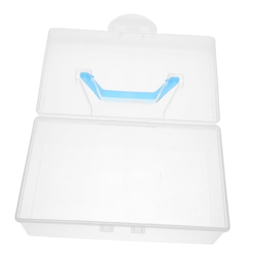 LRXIYODE Mahjong Aufbewahrungsbox Transparent Klein Leichtes Tragbares Mahjong Fliesen Organizer Mit Gepolstertem Innenraum Für Zuhause Und Reise von LRXIYODE