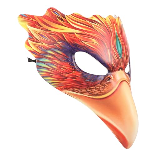 LRXIYODE Masquerade Party Halbgesichtsmaske Damen Vogelmotiv Feuerphoenix Halloween Kostümmaske mit Augenausschnitten für Fasching Karneval und Rollenspiele LRXIYODE Masquerade Party Halbgesichtsmaske Damen Vogelmotiv Feuerphoenix Halloween Kostümmaske mit Augenausschnitten für Fasching Karneval und Rollenspiele von LRXIYODE
