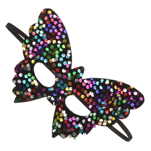 LRXIYODE Masquerade Party Maske Damen Venezianisch Pailletten Schmetterling Halloween Karneval Kostüm Cosplay mit Elastischem Band für Erwachsene LRXIYODE Masquerade Party Maske Damen Venezianisch Pailletten Schmetterling Halloween Karneval Kostüm Cosplay mit Elastischem Band für Erwachsene von LRXIYODE