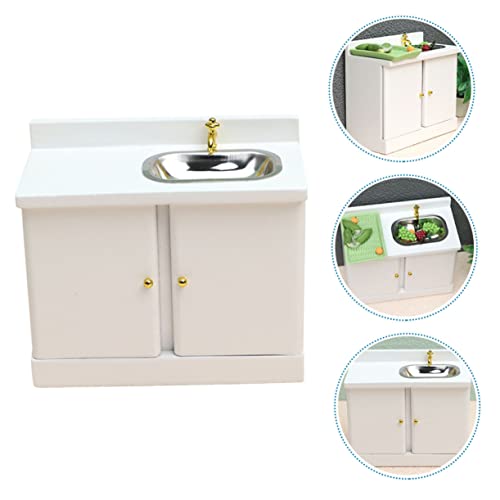 LRXIYODE Maßstab Langlebiger Küchenwaschtisch Realistische Kleine Küchenspüle für Mini Haus Dekoration und LRXIYODE Maßstab Langlebiger Küchenwaschtisch Realistische Kleine Küchenspüle für Mini Haus Dekoration und von LRXIYODE