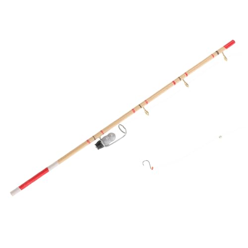 LRXIYODE Maßstab Realistisches Puppenhaus Zubehör Stabile Outdoor Szene Dekorative Spielangel für Fantasievolles und Detailreiche Puppenhausgestaltung von LRXIYODE