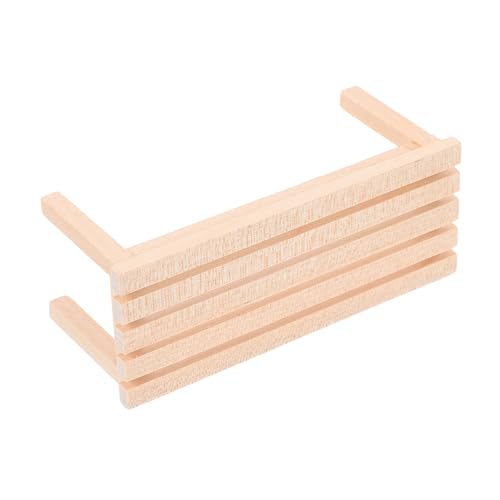 LRXIYODE Maßstab aus Premium Holz Verarbeitung Langlebig für Puppenhaus Schlafzimmer und Gartenlandschaften DIY von LRXIYODE