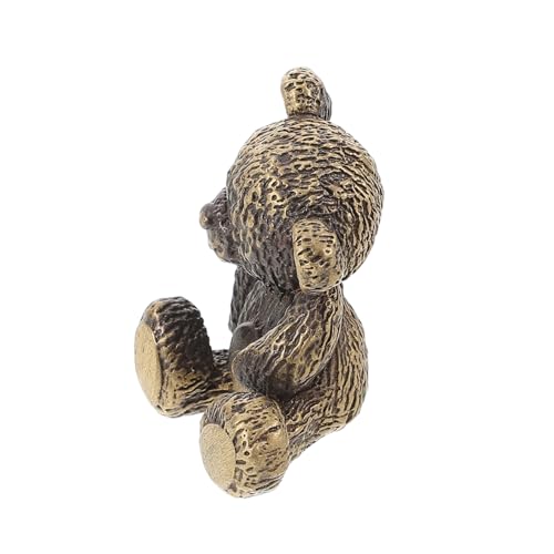 LRXIYODE Messingbären -Ornamente Tierische Tischdekoration Tiere Aus Messing Bärenschmuck Süße Bärenverzierung Bär Figur Schreibtischschmuck Tierische Verzierungen Tee Haustier Golden LRXIYODE Messingbären -Ornamente Tierische Tischdekoration Tiere Aus Messing Bärenschmuck Süße Bärenverzierung Bär Figur Schreibtischschmuck Tierische Verzierungen Tee Haustier Golden von LRXIYODE