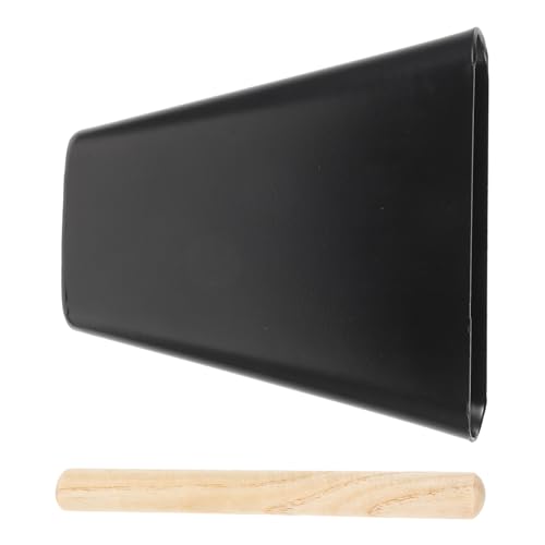 LRXIYODE Metall Kuhglocke mit Schlägel Ergonomisch Glatte Kanten Langlebiges Schlaginstrument Zubehör für Musikbands Kindergarten Sportveranstaltungen LRXIYODE Metall Kuhglocke mit Schlägel Ergonomisch Glatte Kanten Langlebiges Schlaginstrument Zubehör für Musikbands Kindergarten Sportveranstaltungen von LRXIYODE