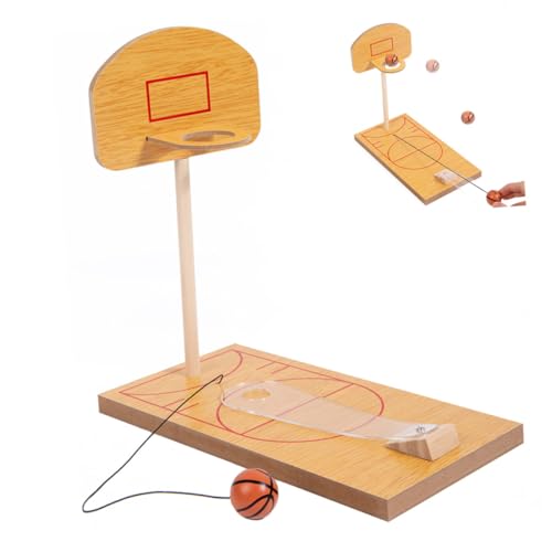 LRXIYODE Mini Basketball Holzspielzeug Tischspiel Basketballkorb Desktop Indoor für Konzentration und Koordination Einfache Handhabung Langlebig LRXIYODE Mini Basketball Holzspielzeug Tischspiel Basketballkorb Desktop Indoor für Konzentration und Koordination Einfache Handhabung Langlebig von LRXIYODE