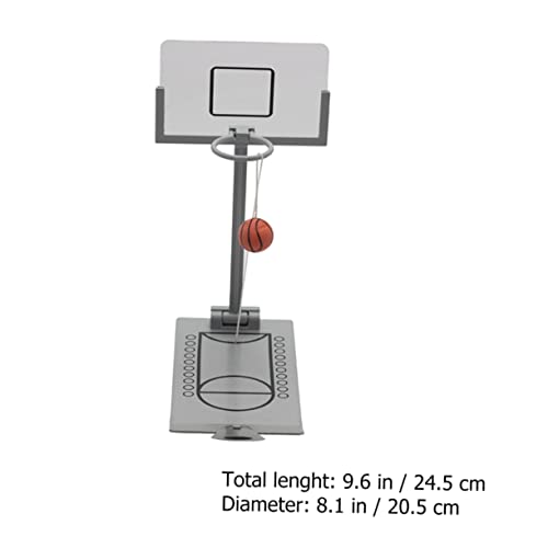 LRXIYODE Mini Basketballkorb Metallstruktur Elastischer Ball Stressabbauendes Desktop für Büro Reise Freizeit Langlebig und Stabil Kleines Indoor Sportgerät für Basketballliebhaber LRXIYODE Mini Basketballkorb Metallstruktur Elastischer Ball Stressabbauendes Desktop für Büro Reise Freizeit Langlebig und Stabil Kleines Indoor Sportgerät für Basketballliebhaber von LRXIYODE