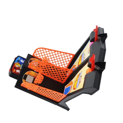 LRXIYODE Mini Doppelspieler Finger Basketballspiel Tisch Basketball für Erwachsene Interaktives Desktop Sportspiel Hand Auge koordination und Fingerkraft Umweltfreundlich aus Robustem von LRXIYODE