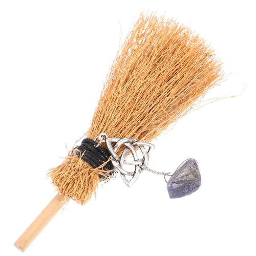 LRXIYODE Mini Hexenbesen Deko Hochwertiges Halloween für Erwachsene Vielseitig Einsetzbar als Anhänger oder Cosplay Accessoire für Partys und Besondere Anlässe LRXIYODE Mini Hexenbesen Deko Hochwertiges Halloween für Erwachsene Vielseitig Einsetzbar als Anhänger oder Cosplay Accessoire für Partys und Besondere Anlässe von LRXIYODE