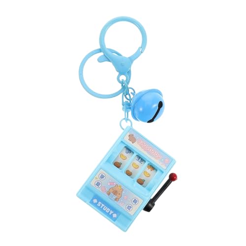 LRXIYODE Mini Spielautomat Spielautomat Dekoration Mini Spiel Schlüsselanhänger Mini Spielkonsole Schlüsselanhänger Himmelblauer Kunststoff von LRXIYODE