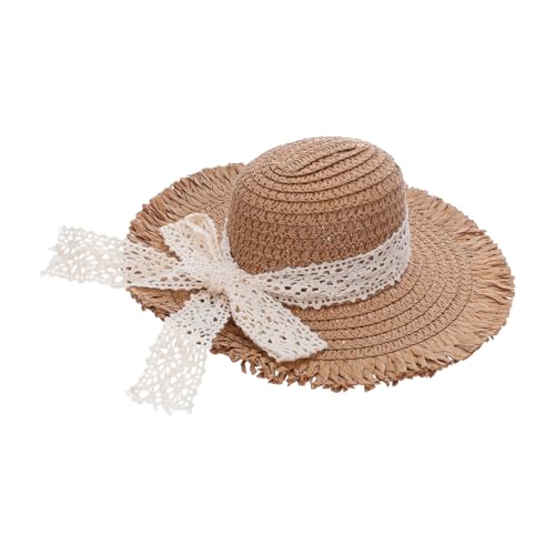 LRXIYODE Mini Strohhut mit Zarter Spitzenverzierung Langlebiger Handgefertigter Miniatur Sonnenhut für Puppen DIY Bastelzubehör Geeignet für Puppenkostüme und Partydekoration LRXIYODE Mini Strohhut mit Zarter Spitzenverzierung Langlebiger Handgefertigter Miniatur Sonnenhut für Puppen DIY Bastelzubehör Geeignet für Puppenkostüme und Partydekoration von LRXIYODE