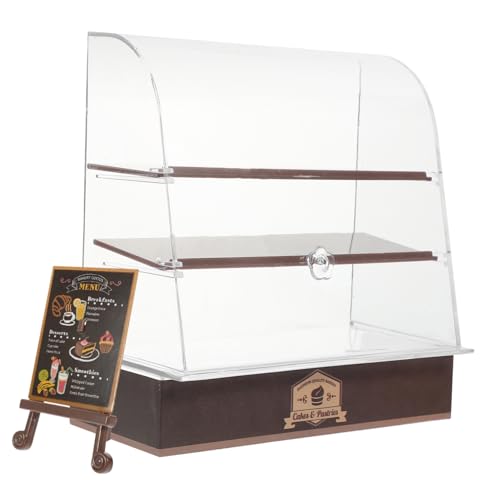 LRXIYODE Miniatur Dessertvitrine für Puppenhäuser Bunte Kuchenschrank Dekoration für Spielzeugläden für DIY Projekte und Kreative Spielwelten LRXIYODE Miniatur Dessertvitrine für Puppenhäuser Bunte Kuchenschrank Dekoration für Spielzeugläden für DIY Projekte und Kreative Spielwelten von LRXIYODE