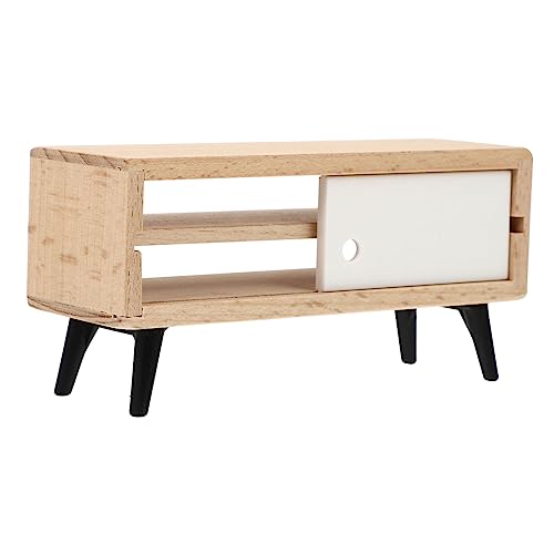 LRXIYODE Miniatur Fernsehschrank Ornament Puppenhaus Schmuck Exquisiter Fernsehschrank Modell Holz Kinderspielzeug Kunststoff LRXIYODE Miniatur Fernsehschrank Ornament Puppenhaus Schmuck Exquisiter Fernsehschrank Modell Holz Kinderspielzeug Kunststoff von LRXIYODE