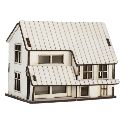 LRXIYODE Miniatur Holzhaus Modell Beige Fertiges DIY Puppenhaus Bausatz für Sandkasten Miniatur Szenen Robuste Holz Dekoration für Basteln und Sammler LRXIYODE Miniatur Holzhaus Modell Beige Fertiges DIY Puppenhaus Bausatz für Sandkasten Miniatur Szenen Robuste Holz Dekoration für Basteln und Sammler von LRXIYODE
