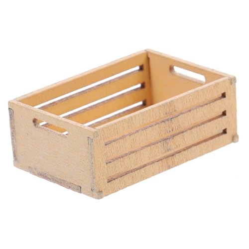 LRXIYODE Miniatur Holzkorb Puppenhaus Zubehör Rustikale Farbe Realistische Dekoration Miniatur Aufbewahrungskorb für Puppenhaus Möbel und Szene LRXIYODE Miniatur Holzkorb Puppenhaus Zubehör Rustikale Farbe Realistische Dekoration Miniatur Aufbewahrungskorb für Puppenhaus Möbel und Szene von LRXIYODE