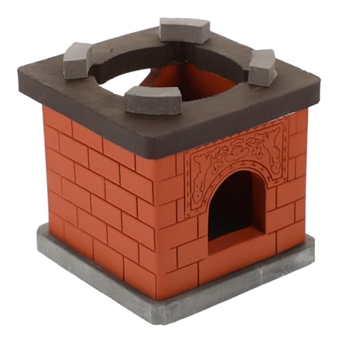 LRXIYODE Miniatur Keramik Herd Realistische Puppenhaus Küche Dekoration Robustes DIY Miniatur Ofen Modell Geeignet für Sammler und Stilvolle Landschafts Deko von LRXIYODE