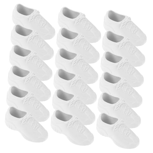 LRXIYODE Miniatur Puppenschuhe Kunststoff Sneaker für Puppen Leichte Reinigung Einzigartige Designs Kreativität und Rollenspielspaß LRXIYODE Miniatur Puppenschuhe Kunststoff Sneaker für Puppen Leichte Reinigung Einzigartige Designs Kreativität und Rollenspielspaß von LRXIYODE