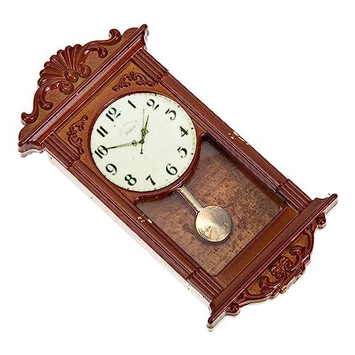 LRXIYODE Miniatur-Vintage-römische Uhr Puppenhauszubehör Puppenmöbel Für Puppenstubenmöbel Miniaturmöbel Puppenhaus Mini-Uhren Puppenhausmöbel Miniatur Brown Metall LRXIYODE Miniatur-Vintage-römische Uhr Puppenhauszubehör Puppenmöbel Für Puppenstubenmöbel Miniaturmöbel Puppenhaus Mini-Uhren Puppenhausmöbel Miniatur Brown Metall von LRXIYODE