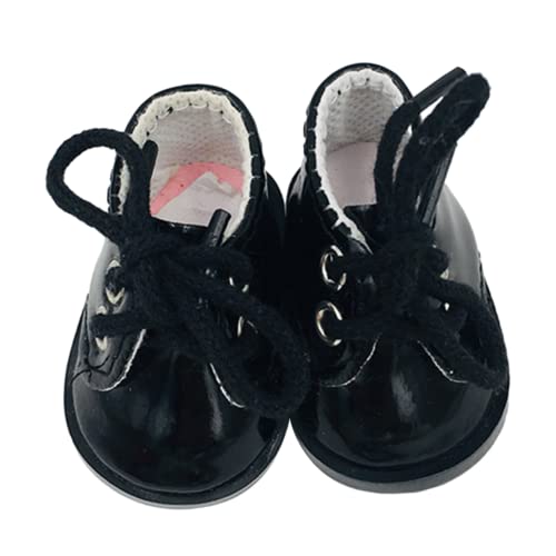 LRXIYODE Miniature Schwarze Puppenschuhe Handgefertigt Mini Schuhe Dekoration für Puppenhaus DIY Puppenzubehör Komfortabel Langlebig für Puppen Geeignet LRXIYODE Miniature Schwarze Puppenschuhe Handgefertigt Mini Schuhe Dekoration für Puppenhaus DIY Puppenzubehör Komfortabel Langlebig für Puppen Geeignet von LRXIYODE