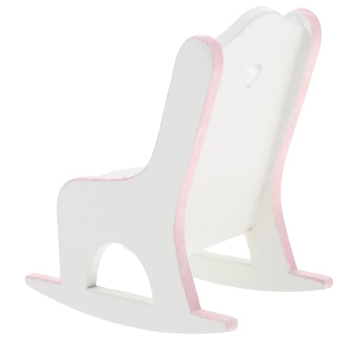 LRXIYODE Miniaturstuhl aus Schaukelstuhl für Puppenhaus Dekoration Stilvolles Mini Möbelstück für Kinderzimmer und Mikrolandschaften Perfektes Zubehör für Miniaturwelten LRXIYODE Miniaturstuhl aus Schaukelstuhl für Puppenhaus Dekoration Stilvolles Mini Möbelstück für Kinderzimmer und Mikrolandschaften Perfektes Zubehör für Miniaturwelten von LRXIYODE