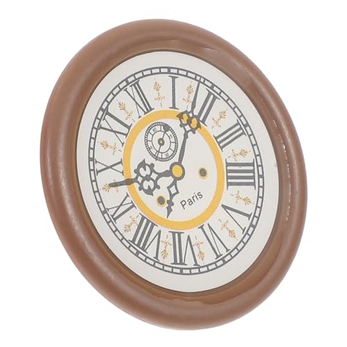 LRXIYODE Miniaturuhrmodell für Kleinkinder Spielzeugkorb Bausätze Bausatz Babypuppe Dekoration wanduhr spielzeuge Miniaturen Miniaturpuppenmöbel kleine Uhr Mini-Uhrenfigur Harz Brown LRXIYODE Miniaturuhrmodell für Kleinkinder Spielzeugkorb Bausätze Bausatz Babypuppe Dekoration wanduhr spielzeuge Miniaturen Miniaturpuppenmöbel kleine Uhr Mini-Uhrenfigur Harz Brown von LRXIYODE
