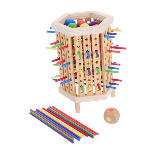 LRXIYODE Montessori Holzspielzeug Bunte Stäbchen Pädagogisches Brettspiel für Kleinkinder Feinmotorik Kognitives Lernen Balancespiel Farberkennung LRXIYODE Montessori Holzspielzeug Bunte Stäbchen Pädagogisches Brettspiel für Kleinkinder Feinmotorik Kognitives Lernen Balancespiel Farberkennung von LRXIYODE
