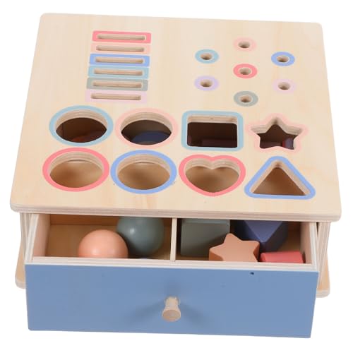 LRXIYODE Montessori Holzspielzeug Frühlernset mit Farb Formsortierer Sicher für Kleinkinder Jahre Fördert Kognitive Entwicklung Feinmotorik und Kreatives Bauen Pädagogisches Lernspielzeug LRXIYODE Montessori Holzspielzeug Frühlernset mit Farb Formsortierer Sicher für Kleinkinder Jahre Fördert Kognitive Entwicklung Feinmotorik und Kreatives Bauen Pädagogisches Lernspielzeug von LRXIYODE