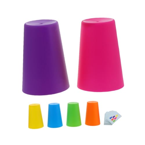 LRXIYODE Montessori Inspiriertes Stapelbecher für Junge Mädchen und Kleinkinder Fördert Konzentration und Reaktionsfähigkeit für Wettkampfspiele und Outdoor Aktivitäten Pädagogisches LRXIYODE Montessori Inspiriertes Stapelbecher für Junge Mädchen und Kleinkinder Fördert Konzentration und Reaktionsfähigkeit für Wettkampfspiele und Outdoor Aktivitäten Pädagogisches von LRXIYODE