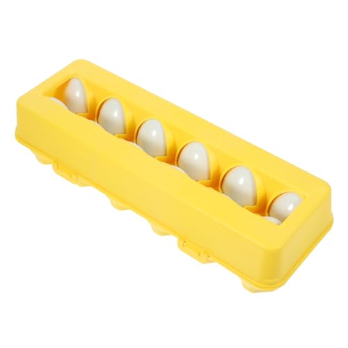 LRXIYODE Montessori Lernspielzeug Matching Eggs Pädagogisches Eierspielzeug für Kleinkinder Farb und Formerkennendes Kinderspielzeug Sicher und Abgerundet Fördert Konzentration und von LRXIYODE