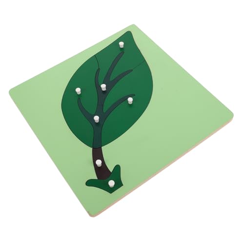 LRXIYODE Montessori Pflanzentafel Lernspielzeug für Kleinkinder Feinmotorik Beobachtung Naturwissenschaft Frühes Lernen Zuhause und Vorschule Geeignet von LRXIYODE