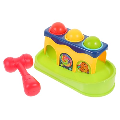 LRXIYODE Musikalisches Hammerspielzeug für Junge Mädchen Buntes Ballspielzeug Wahrnehmung Motorik und Musikverständnis Pädagogisches Kinderzimmer für Kleinkinder Zufällige Zufällige Farbe LRXIYODE Musikalisches Hammerspielzeug für Junge Mädchen Buntes Ballspielzeug Wahrnehmung Motorik und Musikverständnis Pädagogisches Kinderzimmer für Kleinkinder Zufällige Zufällige Farbe von LRXIYODE