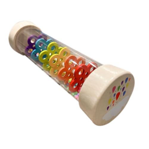 LRXIYODE Musikinstrument Regenstick Regenklangspielzeug für Vorschule Hörentwicklung Rhythmusförderung Sensorisches Lernspielzeug Groß LRXIYODE Musikinstrument Regenstick Regenklangspielzeug für Vorschule Hörentwicklung Rhythmusförderung Sensorisches Lernspielzeug Groß von LRXIYODE
