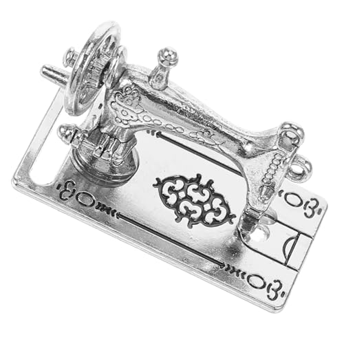 LRXIYODE Nähmaschinenkopfpuppe Tiny-House-Einrichtung Miniaturnähmaschine Miniatur Einrichtung Dekoration Für Mini House Miniaturen Möbelmodell Mini-hauseinrichtung Silver Legierung LRXIYODE Nähmaschinenkopfpuppe Tiny-House-Einrichtung Miniaturnähmaschine Miniatur Einrichtung Dekoration Für Mini House Miniaturen Möbelmodell Mini-hauseinrichtung Silver Legierung von LRXIYODE
