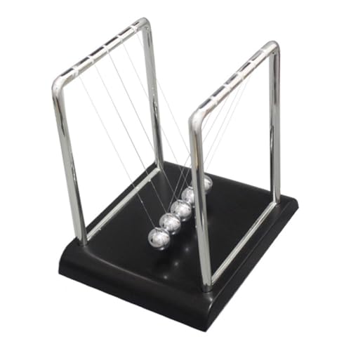 LRXIYODE Newton Balance Ball aus Metall Kinetisches Schreibtischspielzeug und Dekoratives Ornament für Büro Wohnzimmer Schlafzimmer Langlebig Home Desktop Decor LRXIYODE Newton Balance Ball aus Metall Kinetisches Schreibtischspielzeug und Dekoratives Ornament für Büro Wohnzimmer Schlafzimmer Langlebig Home Desktop Decor von LRXIYODE