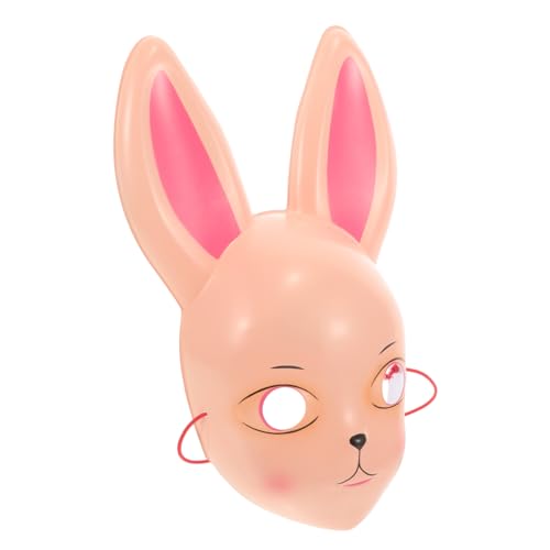 LRXIYODE Niedliche Bunny Maske mit Langen Ohren für Leichte Dekorative Hasenmaske für Ostern Cosplay und Kostümpartys Hautfarbene Karnevalsmaske für Fotos und Festlichkeiten LRXIYODE Niedliche Bunny Maske mit Langen Ohren für Leichte Dekorative Hasenmaske für Ostern Cosplay und Kostümpartys Hautfarbene Karnevalsmaske für Fotos und Festlichkeiten von LRXIYODE