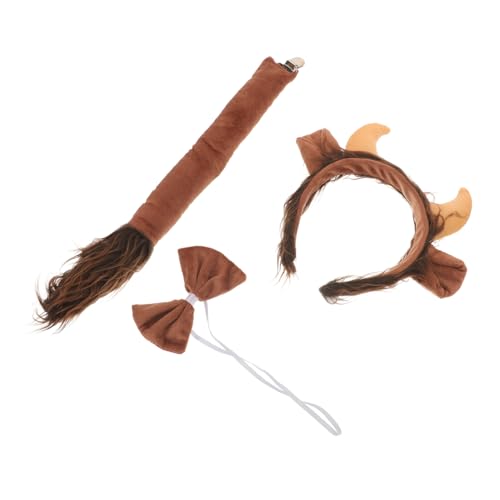 LRXIYODE Niedliches Kuh Kostüm Damen mit Dekorativem Stirnband Schleife und Weiches Kopfband mit Kuhohren für Cosplay Karneval Geburtstagsfeier und Kostümparty LRXIYODE Niedliches Kuh Kostüm Damen mit Dekorativem Stirnband Schleife und Weiches Kopfband mit Kuhohren für Cosplay Karneval Geburtstagsfeier und Kostümparty von LRXIYODE