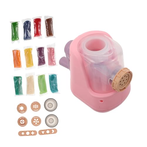LRXIYODE Nudelmaschine Dough Extruder Modellierwerkzeug Weiches Ungiftiges Knetspielzeug DIY Kreativ Küchenspielzeug für Jungen Mädchen Familienfreundliches Bastelspielzeug LRXIYODE Nudelmaschine Dough Extruder Modellierwerkzeug Weiches Ungiftiges Knetspielzeug DIY Kreativ Küchenspielzeug für Jungen Mädchen Familienfreundliches Bastelspielzeug von LRXIYODE