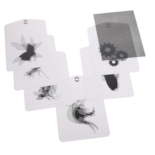 LRXIYODE Optisches Raster Experimentierspielzeug Kreatives Wissenschaftsspielzeug für Basteln und Lernen der Animationsprinzipien mit Sicherem Papiermaterial LRXIYODE Optisches Raster Experimentierspielzeug Kreatives Wissenschaftsspielzeug für Basteln und Lernen der Animationsprinzipien mit Sicherem Papiermaterial von LRXIYODE