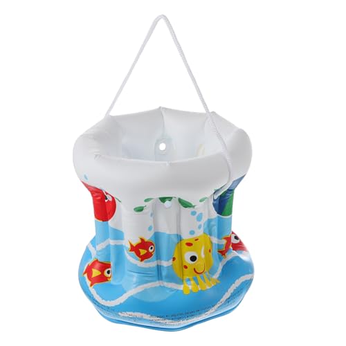 LRXIYODE PVC Aufblasbarer Wassereimer Strandspielzeug für Leicht Langlebig Kleines Handliches Kunststoff für Strand und Pool Geeignet für Jungen und Mädchen von LRXIYODE