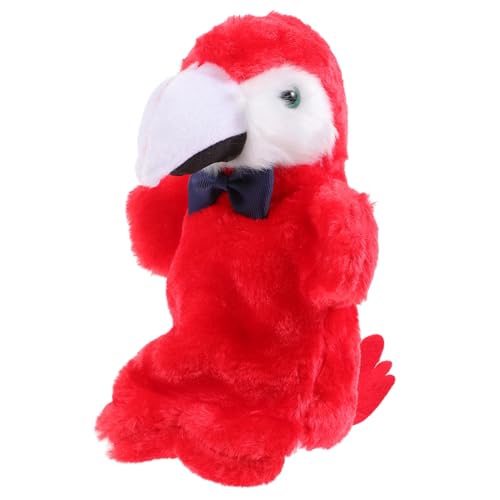 LRXIYODE Parrot Hand Puppet Plüsch Handspielzeug Interaktive Handpuppe für Kreatives Geschichtenerzählen und Feinmotorikförderung Lernspielzeug für Kleinkinder und Kindergartengebrauch von LRXIYODE