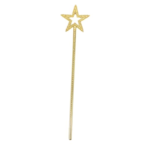 LRXIYODE Pentagramm-Zauberstab klein Kostüm Fee für Mädchen funkeln Fairy Wand Party zubehör Bühnenleistungsrequisite für Zauberstab Feenstab Plastik Golden LRXIYODE Pentagramm-Zauberstab klein Kostüm Fee für Mädchen funkeln Fairy Wand Party zubehör Bühnenleistungsrequisite für Zauberstab Feenstab Plastik Golden von LRXIYODE