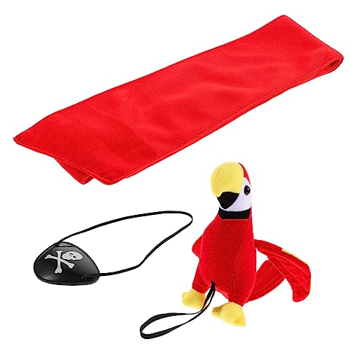 LRXIYODE Piratenkostüm Zubehör Set Teiliges Set mit Kopftuch und Augenmaske für Kindergeburtstag Halloween und Cosplay Partys LRXIYODE Piratenkostüm Zubehör Set Teiliges Set mit Kopftuch und Augenmaske für Kindergeburtstag Halloween und Cosplay Partys von LRXIYODE
