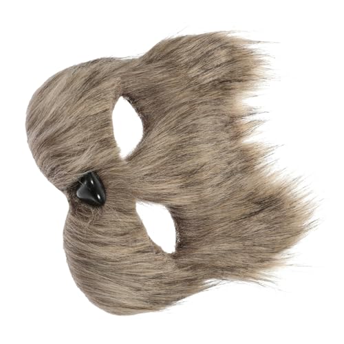 LRXIYODE Plüsch Fuchs Halbgesichtsmaske Karneval Cosplay Tiermaske Leichtes Kostüm Party Fasching Halloween LRXIYODE Plüsch Fuchs Halbgesichtsmaske Karneval Cosplay Tiermaske Leichtes Kostüm Party Fasching Halloween von LRXIYODE