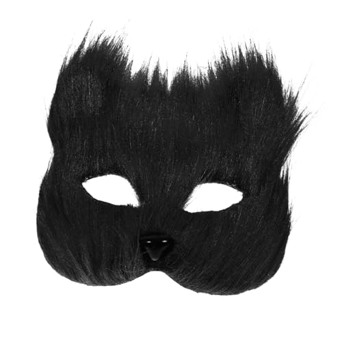 LRXIYODE Plüsch Fuchsmaske Damen Halbgesichts Kostümmaske für Halloween Karneval Maskerade Party mit Elastischem Band und Augenaussparungen Leichtes Kunststoffmaterial Komfortabel zu Tragen LRXIYODE Plüsch Fuchsmaske Damen Halbgesichts Kostümmaske für Halloween Karneval Maskerade Party mit Elastischem Band und Augenaussparungen Leichtes Kunststoffmaterial Komfortabel zu Tragen von LRXIYODE