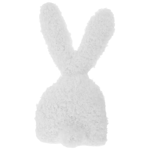 LRXIYODE Plüsch Hase Kuscheltier Bunny für Junge Mädchen und Niedlicher Cartoon Stoffhase als Dekoratives Kissen und Vielseitige Frühlings Wohnraumdekoration Kompakt und Flauschig von LRXIYODE