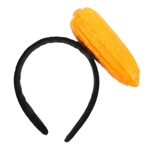 LRXIYODE Plüsch Mais Haarreifen Lustiges Motiv Stirnband Realistisches Party Kopfschmuck Für Geburtstag Weihnachten Feiertage Kostüm Zubehör von LRXIYODE