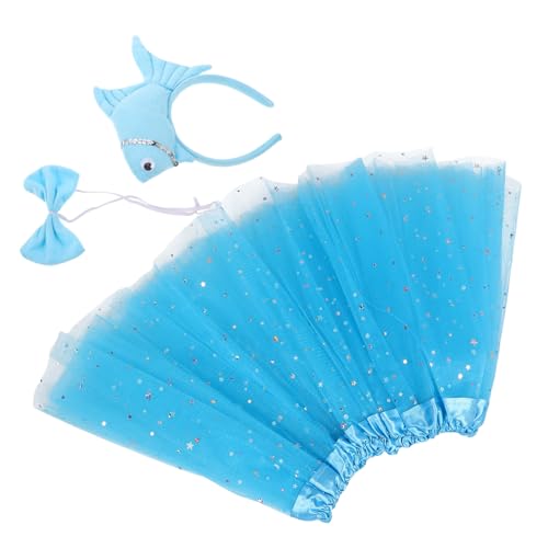 LRXIYODE Plüsch Tierkostüm Set für Goldfisch Haarband und Tüllrock für Partys Halloween und Rollenspiele Bequemes Vielseitiges Outfit für Kreative LRXIYODE Plüsch Tierkostüm Set für Goldfisch Haarband und Tüllrock für Partys Halloween und Rollenspiele Bequemes Vielseitiges Outfit für Kreative von LRXIYODE