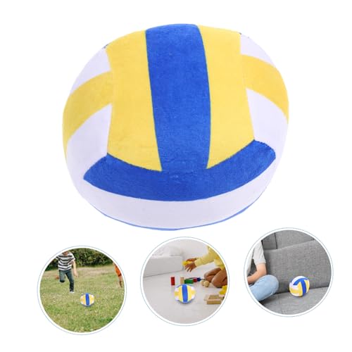 LRXIYODE Plüsch Volleyball Weiches Ausgestopftes Kuscheltier für Sofa und Bettdeko Süßes für Mädchen und Jungen von LRXIYODE