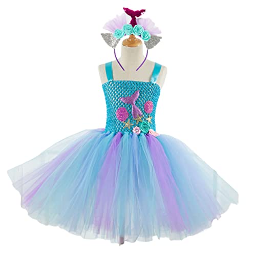 LRXIYODE Prinzessinenkleid Mädchenkleidung Mädchen -Outfits Meerjungfrau Mädchenkostüm Kleider Anziehen Prinzessin Verkleiden Tutu-Kleid Für Mädchen Kleid Für Mädchen Tüllrock LRXIYODE Prinzessinenkleid Mädchenkleidung Mädchen -Outfits Meerjungfrau Mädchenkostüm Kleider Anziehen Prinzessin Verkleiden Tutu-Kleid Für Mädchen Kleid Für Mädchen Tüllrock von LRXIYODE