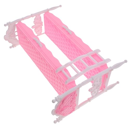 LRXIYODE Puppen-Minibett kinderzimmer puppenbett Puppenbett für Spielzeugpuppen Puppenhaus Dekoration Babypuppe Miniatur Bett für Puppe Mini-Puppenhausmöbel Plastik Rosa LRXIYODE Puppen-Minibett kinderzimmer puppenbett Puppenbett für Spielzeugpuppen Puppenhaus Dekoration Babypuppe Miniatur Bett für Puppe Mini-Puppenhausmöbel Plastik Rosa von LRXIYODE